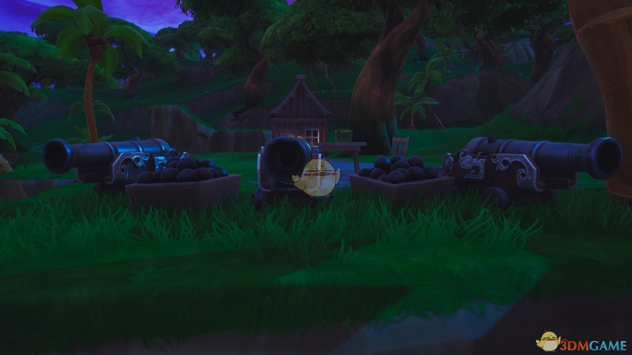 《堡垒之夜》第八赛季海盗加农炮用法攻略