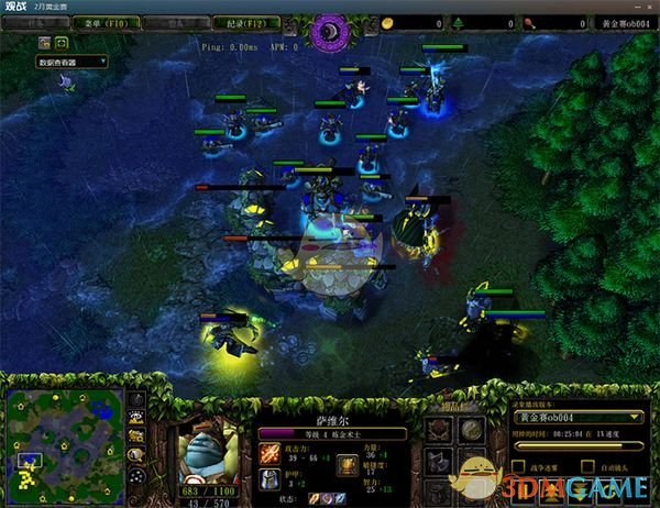 《魔兽争霸III》黄金次级联赛2月赛Infi夺冠