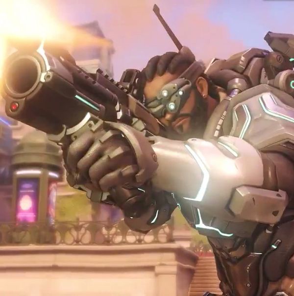 《守望先锋》巴蒂斯特传说皮肤:特种部队