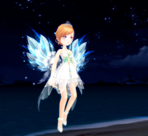 《QQ飞车》新翅膀：素晴碧空特效预览