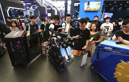 骨伽再现2019 ChinaJoy现场，诚邀玩家一同挑战电竞极限