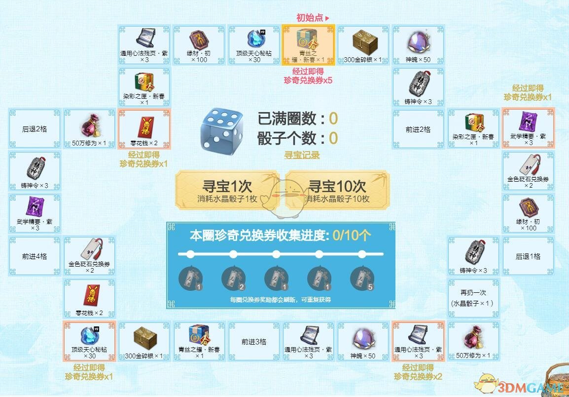 《天涯明月刀》四海珍奇活动玩法攻略