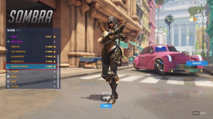 《OW》2019嘉年华黑影新猎魔人皮肤购买方式