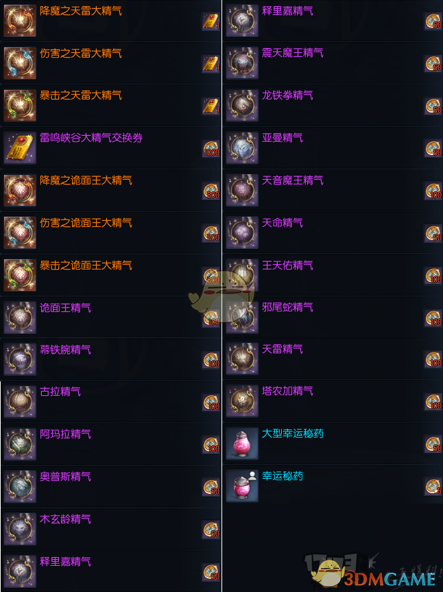 《剑灵》雷鸣峡谷副本奖励一览