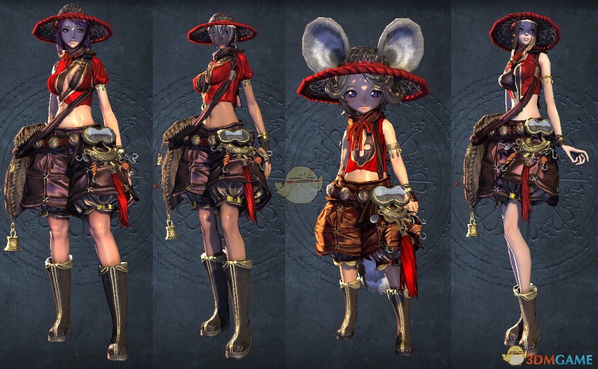 《剑灵》钓鱼名人系列时装造型一览