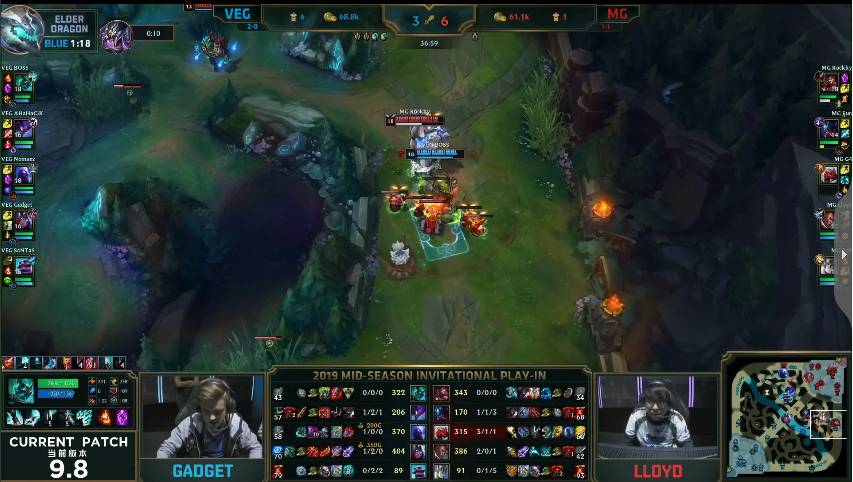 MSI入围赛第三日战报：VEG完美运营取得入围赛三连胜