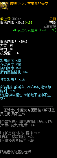《DNF》普雷戒指汇总