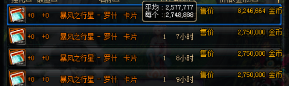 《DNF》普雷团本物价汇总