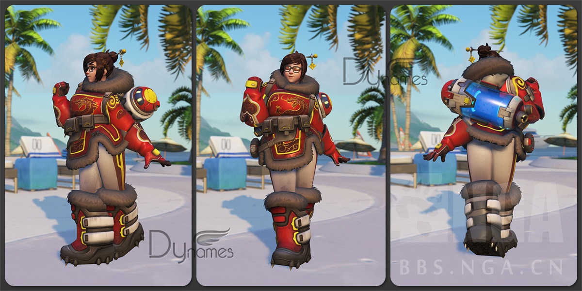 《守望先锋》2019夏季运动会小美-中国选手新皮肤介绍