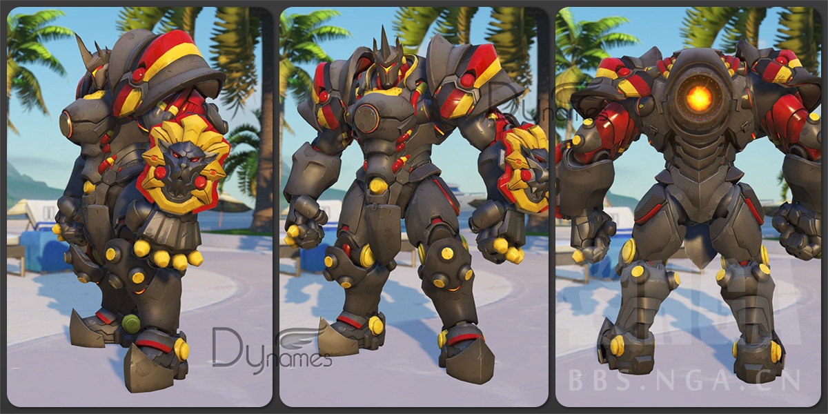 《守望先锋》2019夏季运动会莱因哈特-德国选手新皮肤介绍