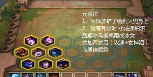 《LOL》云顶之弈百变元素法阵容搭配