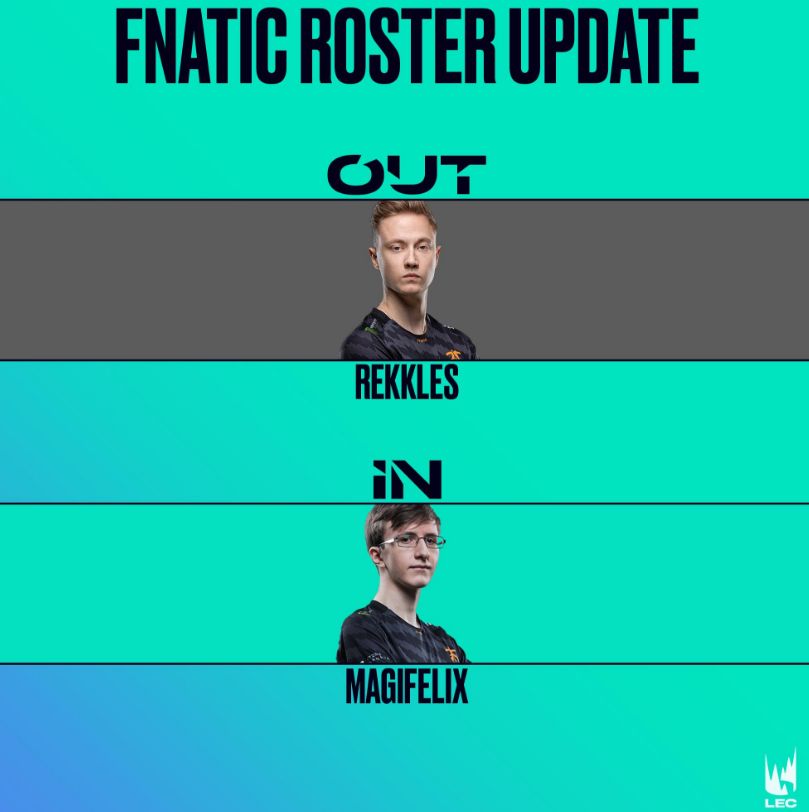 《LOL》LEC赛区人员变动 欧成替补MSF全队调整