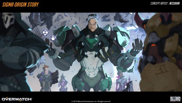 《守望先锋》新英雄西格玛介绍