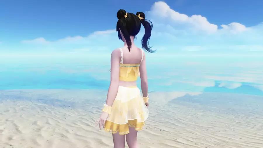 《天涯明月刀》2019泳装浪花一朵朵外观预览