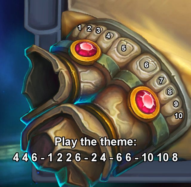 《炉石传说》奥丹姆奇兵棋盘彩蛋