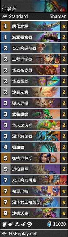 《炉石传说》奥丹姆奇兵萨满高胜率卡组推荐