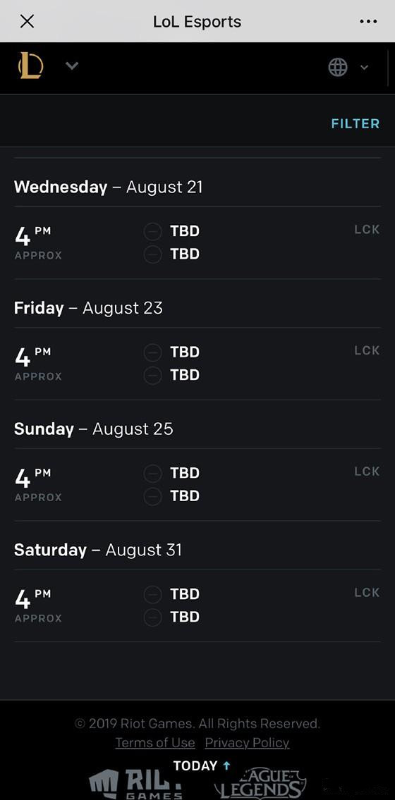 《LOL》各赛区季后赛赛程公布 LPL赛区时间待定