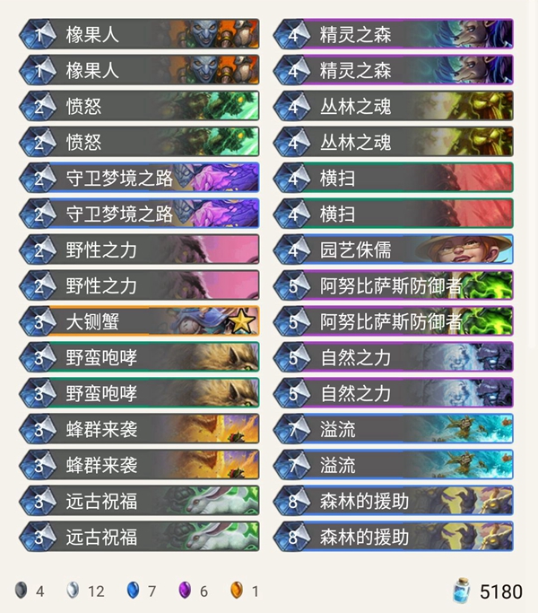 《炉石传说》奥丹姆奇兵Boarcontrol超生德卡组推荐