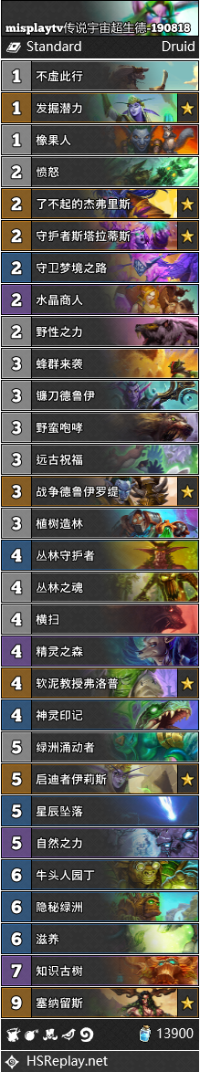 《炉石传说》奥丹姆奇兵misplaytv传说宇宙超生德