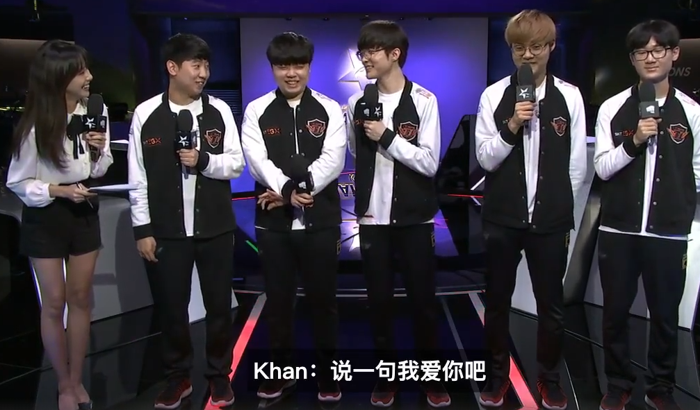 《LOL》LCK女主持疯狂暗示Faker 却被队友抢先说出我爱你