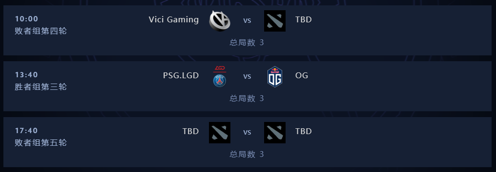 《DOTA2》TI9 8月24日全部赛程一览