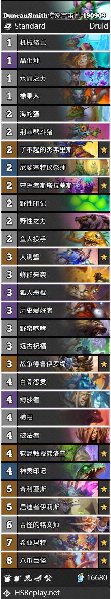 《炉石传说》奥丹姆奇兵DuncanSmith传说宇宙德推荐