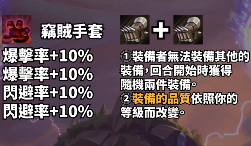 《LOL》云顶之弈窃贼手套使用攻略