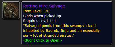 《魔兽世界》8.3版本公海打捞专家介绍