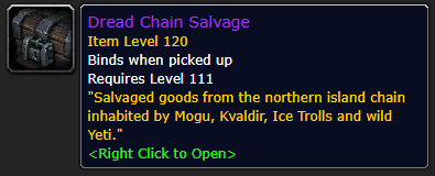 《魔兽世界》8.3版本公海打捞专家介绍