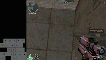 《CF》二层箱子跳跃方法教学