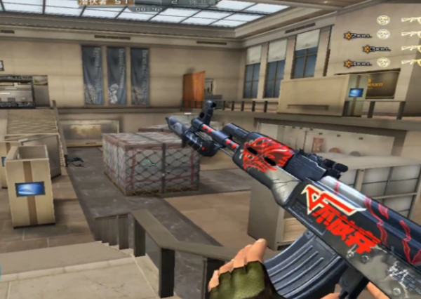 《CF》战队荣誉专属武器套装预览