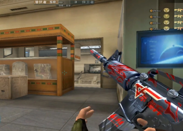 《CF》战队荣誉专属武器套装预览