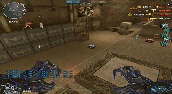 《CF》30人生化巨人城补给箱位置详解