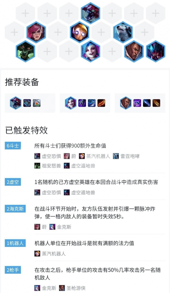 《LOL》云顶之弈9.21版本斗枪阵容搭配