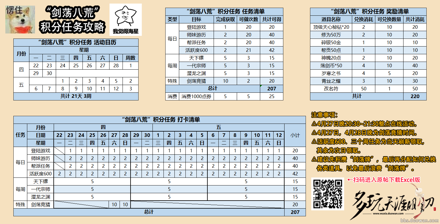 《天涯明月刀》剑荡八方活动攻略