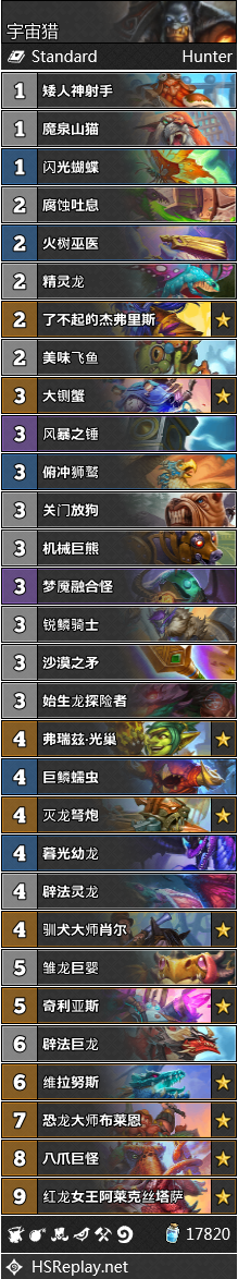 《炉石传说》巨龙降临猎人最强卡组推荐