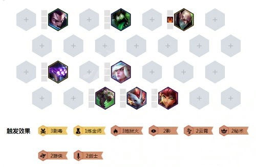 《LOL》云顶之弈9.23秘术毒阵容搭配推荐