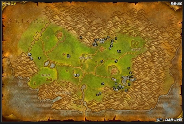 《魔兽世界》怀旧服卡德加的胡须分布位置一览