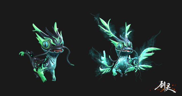 《剑灵》青龙幻影石外观介绍