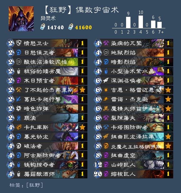 《炉石传说》2020狂野强势卡组推荐