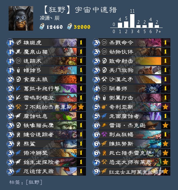 《炉石传说》2020狂野平民卡组推荐