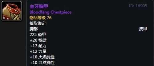 《魔兽世界》怀旧服黑翼之巢双剑贼毕业装备汇总