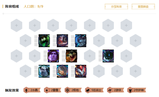 《LOL》云顶之弈9.24b狂战士寒冰阵容攻略