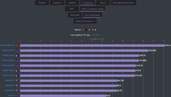 《魔兽世界》8.3恶魔术腐蚀选择推荐