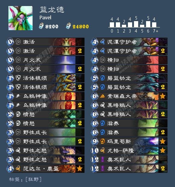 《炉石传说》冠军大厅乱斗冠军套牌一览