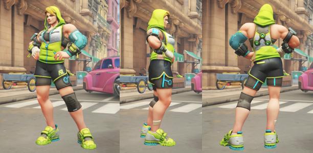 《守望先锋》健身达人查莉娅皮肤介绍