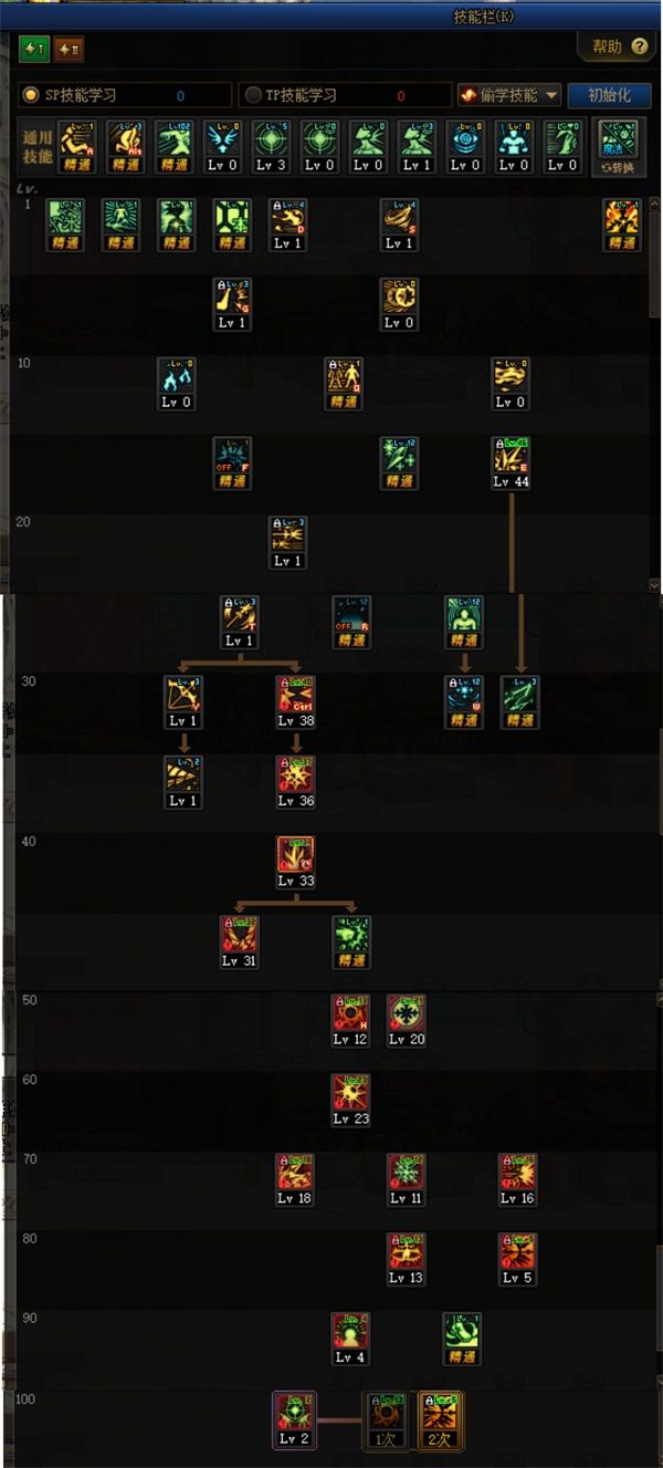《DNF》刹那永恒100级技能加点攻略 