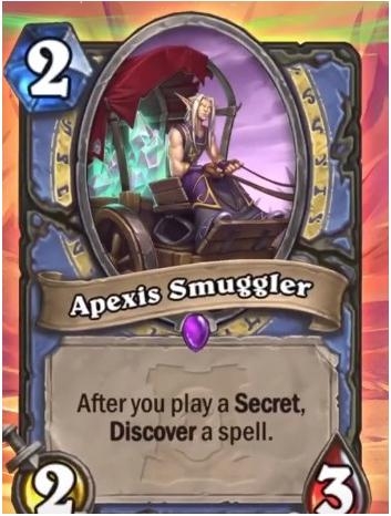 《炉石传说》外域的灰烬法师新卡埃匹希斯走私者介绍