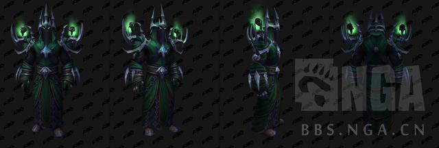 《魔兽世界》9.0暗影界套装外观一览