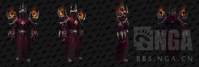 《魔兽世界》9.0暗影界套装外观一览